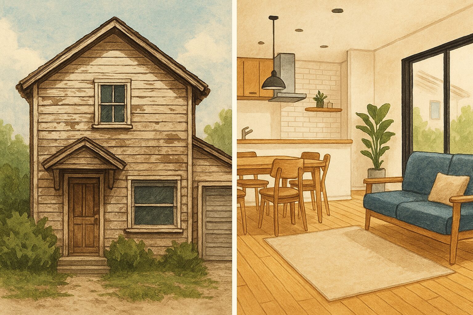 【予算内で理想の暮らしを実現】中古住宅＋リノベーションの基礎知識とメリット・注意点