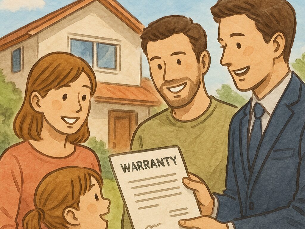 住宅購入後に受けられる保証